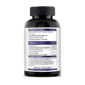 Livewell Nutrition Fertilité Naturelle Ovee 150 Comprimés Ubiquinol 30 Gélules Coenzyme Q10 Duo - Product Image 3