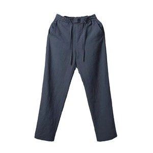 Straight leg <b>Elastic</b> Waist Pants smooth soft material perfect for relaxed daily outfits and comfort use - Product Image 1
