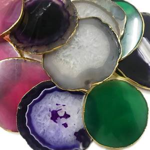 Clear Acrylic Eco-Friendly 3mm Thickness Classic Design Tea Cup Coasters Round Custom Engraved <b>Table</b> <b>Mats</b> for Home Serving - Product Image 6