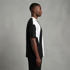 T-shirt homme en jersey 100% coton, sur mesure, 200 GSM, léger, uni, haute qualité, coupe ample, manches longues, été. - Product Image 2