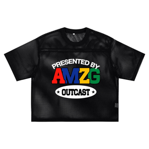 Camiseta Deportiva Corta de Malla Rosa Personalizada para Mujer, Estilo Oversize, con Estampado de Número, Transpirable, Venta al por Mayor OEM - Product Image 4