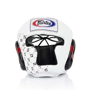 Protector Facial Completo para Boxeo Fairtex, Color Personalizado, Cierre de Velcro, Visera Transparente, Unisex, Protección MMA para Adultos, Personalizado - Product Image 3