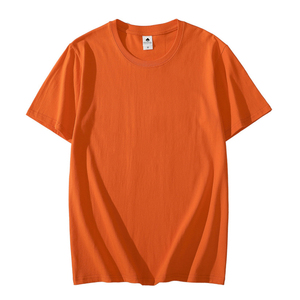 T-shirt en coton extensible de haute qualité pour femmes, col rond, manches courtes, respirant - Product Image 1