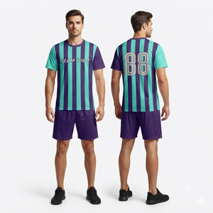 Elite Badminton Performance Uniform Men's Sports Jersey and Shorts Designed for Comfort <b>Speed</b> and Flexibility - Product Image 2