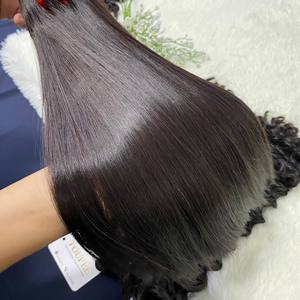 Dream Hair T01 Cheveux vierges vietnamiens, double trame machine, super double drawn, lot de 100g, 30 pouces, tissage compatible permanente, tout usage - Product Image 6