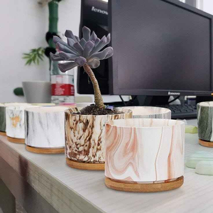 Meilleur design, vase et pot à fleurs écologiques en os incrusté, style américain classique, pour la décoration de la maison et des hôtels - Product Image 3
