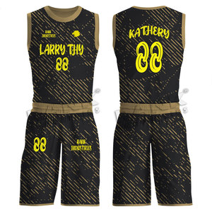 Fabricant professionnel d'uniformes de basket-ball, couleurs et noms personnalisables, tenues d'équipe universitaire - Product Image 1