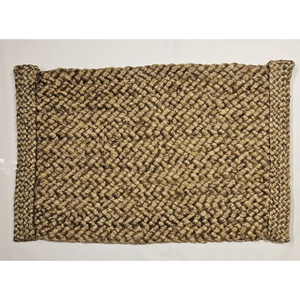 Tapis en jute design, décoration moderne pour intérieur, tapis en jute tressé fait main, exportateur d'Inde à bas prix - Product Image 1
