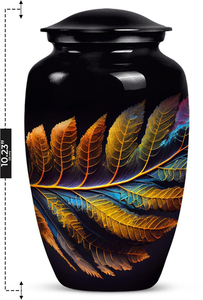 Urnas de Cremación de Latón Hechas a Mano por Artesanos de Madera Nazar, Urnas Funerarias Estilo Americano para Adultos, Hombres y Mujeres, con Logotipo Personalizado - Product Image 2