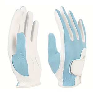 Servicio OEM ODM, Guantes de Golf Personalizados con Logotipo para Mujer, Transpirables, de Malla de Aire, Cuero Suave, Antideslizantes, para Entrenamiento - Product Image 1