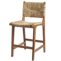Chaises de restaurant et de bar modernes et élégantes en bois, avec un design doux, qualité durable, pour villa et salon, prix négociable
