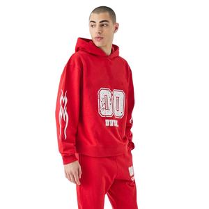 Men's Hoodie Sets Plain Oversized Pullover Screen Printing Blank Fleece <b>Tech</b> Fleece <b>Wash</b> Men Tracksuits For Men Custom - Product Image 5