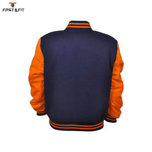 Chaquetas Varsity de Lona para Invierno de Fábrica Profesional, 100% Algodón, Resistentes al Viento, Transpirables, Limpias y Resistentes a la Suciedad, Casuales - Product Image 3