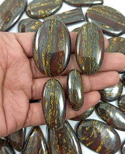 Ojo de Tigre Natural en Cabujón, Piedra Semipreciosa de Cristal, Gemas Sueltas al por Mayor, Gemas Curativas - Product Image 5