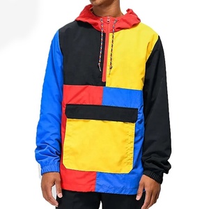 Chaqueta Cortavientos de Invierno para Hombre, Estilo Urbano, con Capucha y Cierre, Ligera, para Exteriores, con Logotipo Personalizado del Fabricante - Product Image 1