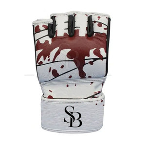 Premium Fit Leather MMA Gloves for Martial Arts Practice with Comfortable <b>Padding</b> Wrist Stability Lightweight & Non-Slip Design - Product Image 2