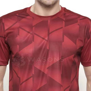 Camiseta Deportiva Sublimada Personalizada para Hombre, Corte Ajustado, Ligera, Transpirable, para Gimnasio, Entrenamiento y Fitness - Product Image 5