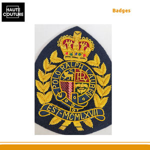 ตราปักมือลายใบไม้พร้อมมงกุฎ ขนาด 8 x 10 ซม. งานแฮนด์เมดขายดีที่สุด เหมาะสำหรับติดเสื้อแจ็คเก็ตและเสื้อเบลเซอร์ - Product Image 6