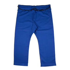 Shorts unisexes noirs avec cordon de serrage rose, coupe régulière, en spandex, séchage rapide, vêtements d'arts martiaux - Product Image 3