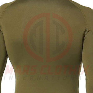 Full Sleeve High Quality Spandex Polyester Rash Guard <b>for</b> <b>Men</b> Outdoor Workout Running Fitness Clothing <b>Men</b> Rash Guard - Product Image 3