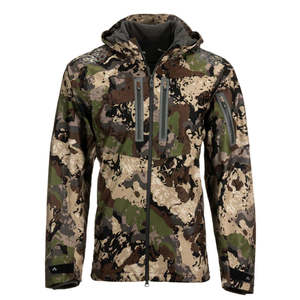 Men's Camouflage <b>Soft</b> <b>Shell</b> <b>Jacket</b> <b>Hooded</b> Waterproof Zip Fly Outdoor Tactical Wear Regular Fit All Seasons - Product Image 1