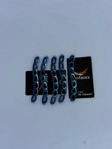 Dentavex DC-S-09 3.5mm Clavicle S Plate Right Left 5 to 10 Hole Orthopedic <b>Locking</b> Manual Titanium Fracture Fixation - Product Image 1