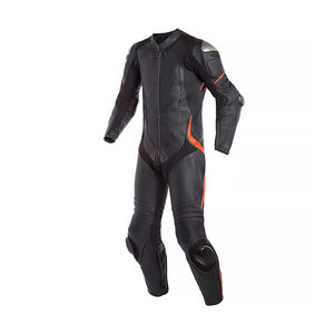 Combinaison de course en cuir pour moto, respirante, imprimée, personnalisée, OEM, 1/2 pièce, anti-UV, imperméable, séchage rapide, toutes saisons, haute qualité - Product Image 2