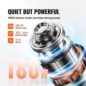 Vasca di raccolta olio a basso profilo da 20 galloni con pompa elettrica da 180W e tubo pieghevole da 2,5 m – Strumento pratico per il cambio olio - Product Image 3