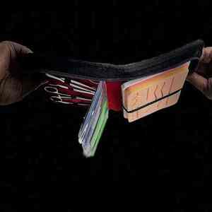 Complete Surgical Suture Practice Kit Stainless Steel Scissors Forceps Minor Surgery Training Curved Suture Pad by Dentavex - Product Image 3