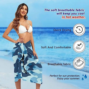 Top Best Selling Price Women Beach <b>Sarongs</b> Cheap Price High Quality <b>Bikini</b> Cover up <b>Sarongs</b> Swimwear Wraps - Product Image 5