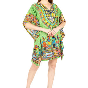 Ethnic Women <b>Dress</b> Dashiki <b>Dresses</b> for Women Easy to Wear <b>Kaftan</b> <b>Dresses</b> Women Loose <b>Beach</b> Gown on Cheap Price - Product Image 3