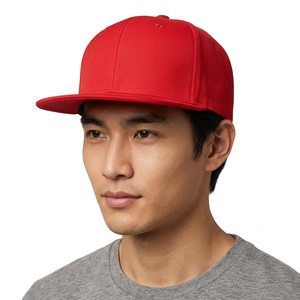 Gorra de Béisbol Unisex de 6 Paneles con Cierre a Presión, Color Sólido, Sarga de Algodón, Estilo Casual, Talla Adulto 58-60CM - Product Image 4