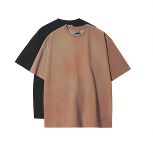 เสื้อยืดโอเวอร์ไซส์คุณภาพสูงสไตล์วินเทจสำหรับผู้ชาย ดีไซน์เรียบง่าย ไซส์ใหญ่ ราคาขายส่งสำหรับส่งออก ผู้ผลิตจากบังกลาเทศ - Product Image 3