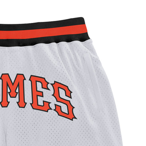 100% Polyester Mesh <b>Custom</b> Sublimation Shorts Sports Team Shorts Club Name Shorts Training Shorts Breathable Athletic Shorts OEM - Product Image 4