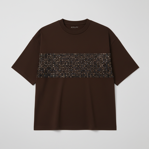 T-shirts Homme Oversize de Haute Qualité en Gros par Aznoix Industry – 100% Coton, Coupe Ample, Logo Avant, Anti-Plis, Respirant - Product Image 1