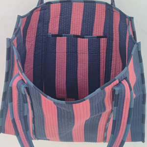 Bolso de Mano de Algodón Indio de Color Sólido para Mujer, Primavera/Verano, Ecológico, Reciclado, de Alta Calidad, con Cierre - Product Image 1