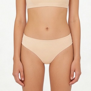 Ropa Interior al por Mayor Personalizada con Logotipo de Fábrica, el Mejor Diseño, Bragas de Bikini de Algodón Transpirable sin Costuras para Mujer - Product Image 2