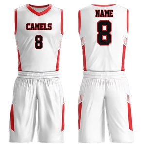 Pakistan Made Razers Impex Custom Reversible Heat-Transfer Printing Basketball Uniform Unisex Plus Size Sleeveless Breathable - Product Image 5