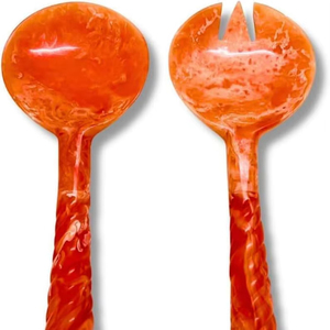 ช้อนสลัดเรซิ่นโลโก้สั่งทำ ช้อนสลัดทำมือแบบใช้แล้วทิ้ง สำหรับบ้าน โรงแรม ราคาขายส่งในอินเดีย - Product Image 1