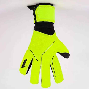 Guantes de portero de fútbol, ​​material de látex transpirable antideslizante, correa de muñeca ajustable, Unisex, impermeables, resistentes al viento - Product Image 3