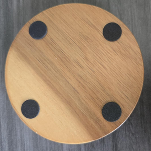 Wholesale Rustic Acacia Wooden Round <b>Candle</b> Holder Tea Light <b>Tray</b> for Party Table Decoration from Vietnam - Product Image 3