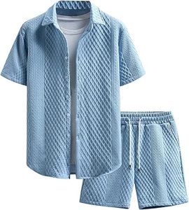 TRUPEXA Ensemble Homme Écologique Anti-Bactérien Respirant Manches Courtes et Short Streetwear Été Personnalisé Marque Privée OEM/ODM - Product Image 1