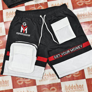 Custom Summer Nylon Polyester Shell Tracksuit Two Piece Jogging Suit <b>Track</b> Windbreaker <b>Jacket</b> Shorts Sets <b>for</b> <b>Men</b> - Product Image 4