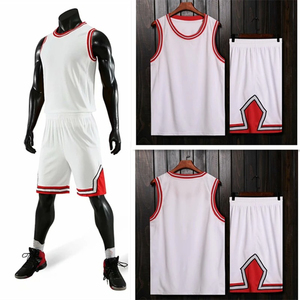 Ensemble de vêtements de sport de qualité professionnelle avec double couture renforcée, uniforme de basketball de qualité supérieure, OEM - Product Image 2