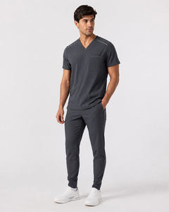 Wholesale Hospital Uniforms Medical <b>Scrub</b> <b>Sets</b> for Men Customised Uniforms <b>Sets</b> Straight Pants <b>Scrubs</b> Uniform - Product Image 1