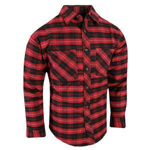 Chemise en flanelle à carreaux de haute qualité pour homme, boutonnée, douce, nouvelles couleurs, double poche poitrine, fabriquée au Pakistan - Product Image 1