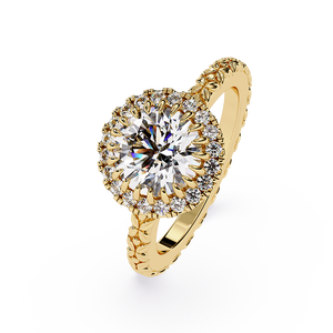 Globally Selling High Standard Quality India-Origin Handcrafted 925 Sterling <b>Silver</b> <b>Solitaire</b> Diamond <b>Rings</b> with VVS Clarity - Product Image 1