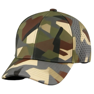 Gorra Snapback de Camuflaje Personalizada con Etiqueta Privada – Logotipo Premium Cortado con Láser, Gorra de Béisbol Transpirable de 6 Paneles, Fabricante OEM con MOQ Bajo - Product Image 1