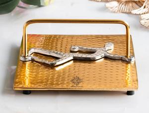 ที่ใส่กระดาษทิชชูโลหะทำมือ ดีไซน์รูปคน สไตล์โมเดิร์น สำหรับวางบนโต๊ะ - Product Image 6