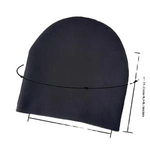 Best Price Low MOQ Custom Logo Jacquard Beanie Manufacturers All Print Fold <b>Winter</b> Skull Knitted <b>Hat</b> Beanie Cap Smooth Fabric - Product Image 6